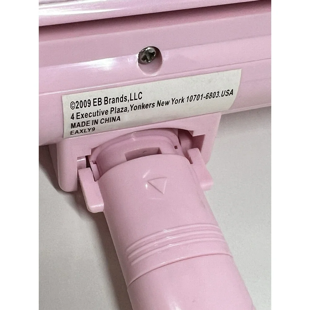 Lighted Vanity Mirror Pink Makeup‎ Mirror Folding Travel Light Up Y2K Handheld
